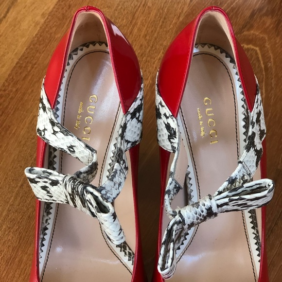 NWB Gucci Regent/ Elaphe Rad.Lux size 8.5 pumps - Picture 5 of 8